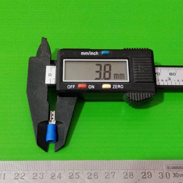 (10 ตัว) หางปลา 2.8mm เสียบ หัวเสียบ ตัวเมีย หุ้มขั้ว แบน 2.8mm 0.110in #FDxx-110 - Image 3