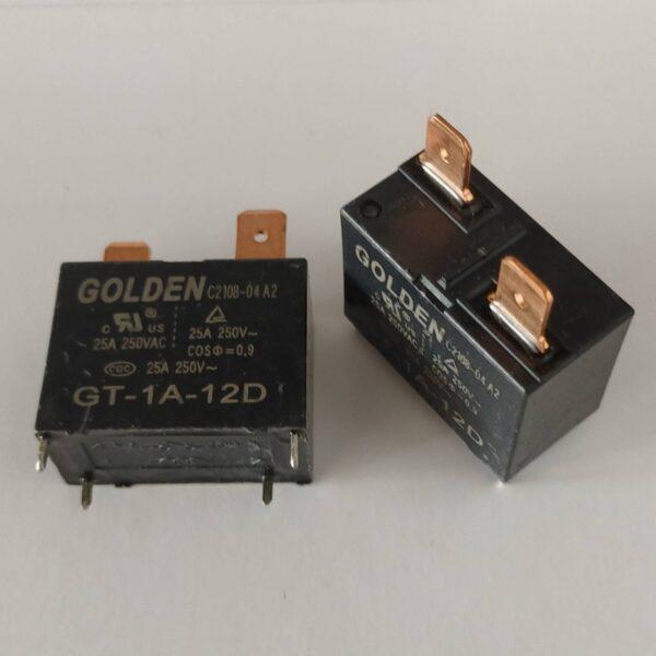 Relay รีเลย์ GOLDEN คอยล์ 12VDC 4P 25A 250VAC GT-1A-12D GT-1A-12DP #GT-GOLDEN (1 ตัว) - Image 4