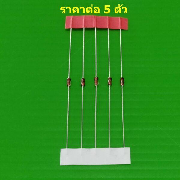 (5 ตัว) สวิทช์ความเร็วสูง ไดโอด Fast Switching Diode DO-35 (Glass) 100V/300mA 1N914 1N4148 #DO-35 (Glass) - Image 2