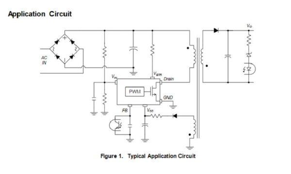 IC ไอซี ไอซีภาคจ่ายไฟ บอร์ด เครื่องซักผ้า ซัมซุง L117MRI Green-Mode Power Switch #IC DIP-8 (1 ตัว) - Image 5