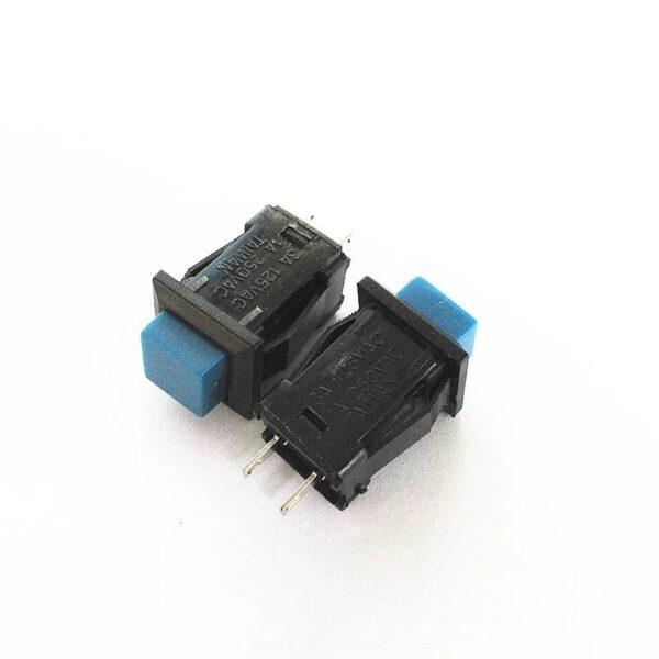 สวิทช์ ON-OFF ปุ่มกด Push Button Switch 14x14mm 2 Pin DS-429A Self lock, DS-429B No lock #DS-429A-B (1 ตัว) - Image 5