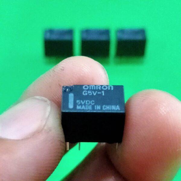 Relay รีเลย์ Omron แท้ คอยล์ 5VDC 12VDC 24VDC 6Pin G5V-1 #G5V-1 6P Omron (1 ตัว) - Image 2