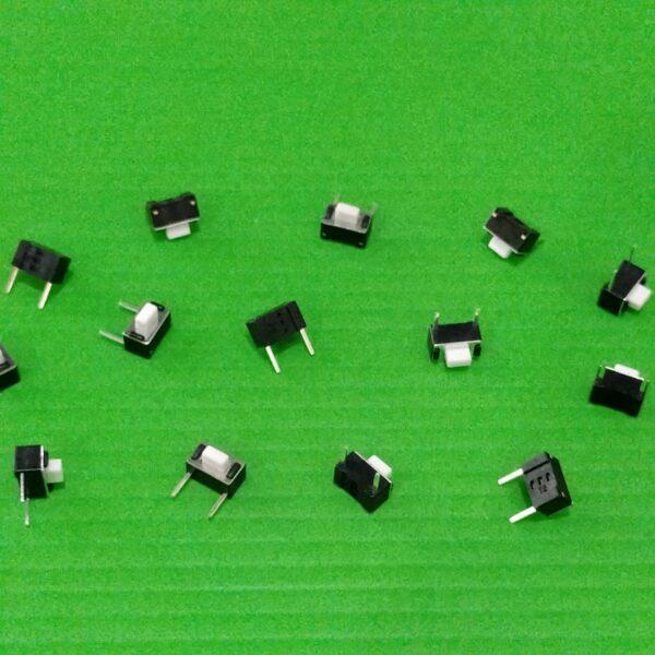 Switch สวิทช์ ปุ่มกด DIP Push Button Tactile Switch TACT Switch กดติด-ปล่อยดับ 3.5x6x4.3mm 3x6x5mm #TS-1136W (1 ตัว)