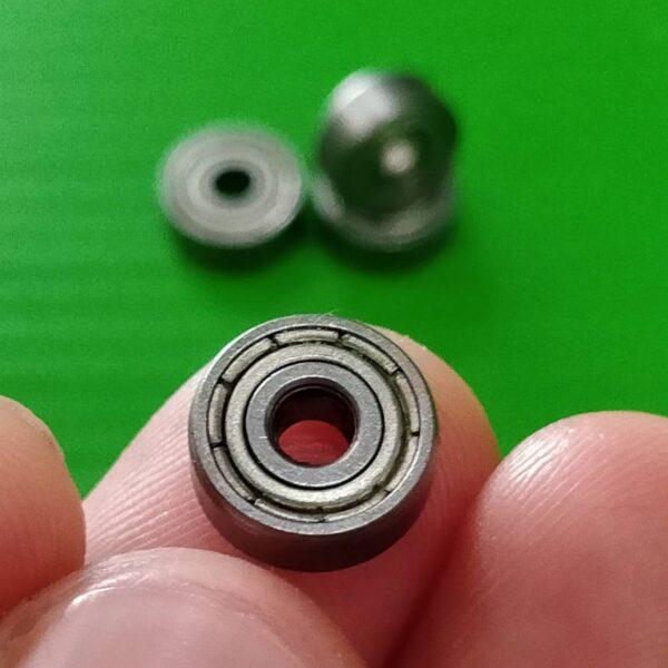 ลูกปืน ตลับลูกปืน แบริ่ง Bearing ล้อ รถเข็น จักรยาน มอไซด์ รถยนต์ 623ZZ ขนาด 3X10X4mm #623ZZ (1 ตัว) - Image 2