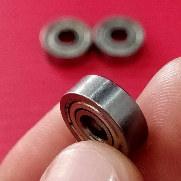 แบริ่ง ตลับลูกปืน ลูกปืน Bearing ล้อ รถเข็น จักรยาน มอไซด์ รถยนต์ 605ZZ ขนาด 5X14X5mm #605ZZ (1 ตัว) - Image 3