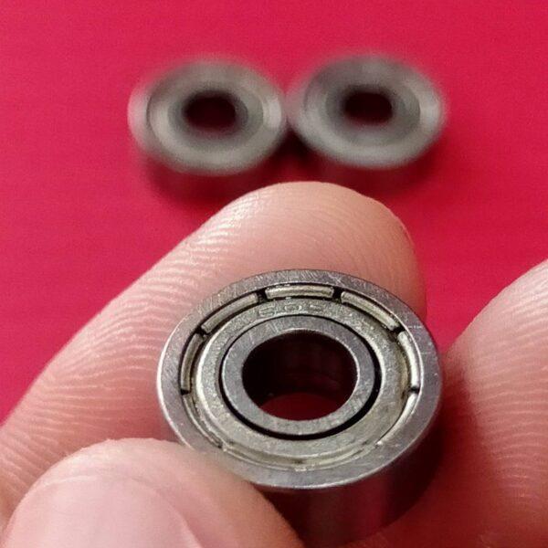 แบริ่ง ตลับลูกปืน ลูกปืน Bearing ล้อ รถเข็น จักรยาน มอไซด์ รถยนต์ 605ZZ ขนาด 5X14X5mm #605ZZ (1 ตัว) - Image 2