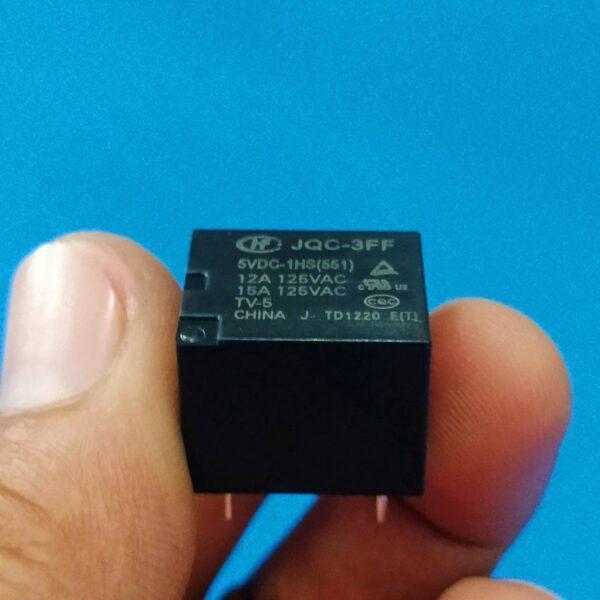 Relay รีเลย์ HF Hongfa แท้ คอยล์ 5VDC 12VDC 24VDC 4pin JQC-3FF 5VDC-1HS 12VDC-1HS 24VDC-1HS #JQC-3FF 4P HF (1 ตัว) - Image 2