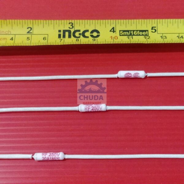 Thermal Fuse เทอร์โมฟิวส์ ฟิวส์ เซรามิค หม้อหุงข้าว Ceramic 20A 250V 185°C #CTF แบบ A (1 ตัว)