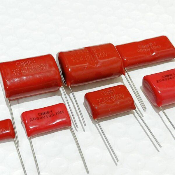 ตัว C ตัวเก็บประจุ คาปาซิเตอร์ ตัวซี ไมล่าร์ ไมล่า Mylar Capacitor 2000V 2kV #M-Capacitor (1 ตัว) - Image 2