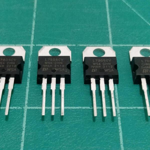 IC ไอซี เรกูเลเตอร์ Positive Voltage Regulator L7805 L7806 L7808 L7809 L7810 L7812 L7815 L7818 L7824 #IC TO-220 (1 ตัว) - Image 2