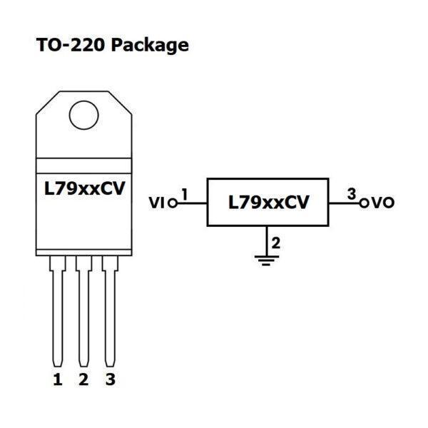 IC ไอซี เรกูเลเตอร์ Negative Voltage Regulator L7905 L7906 L7908 L7909 L7912 L7915 L7924 #IC TO-220 (1 ตัว) - Image 3