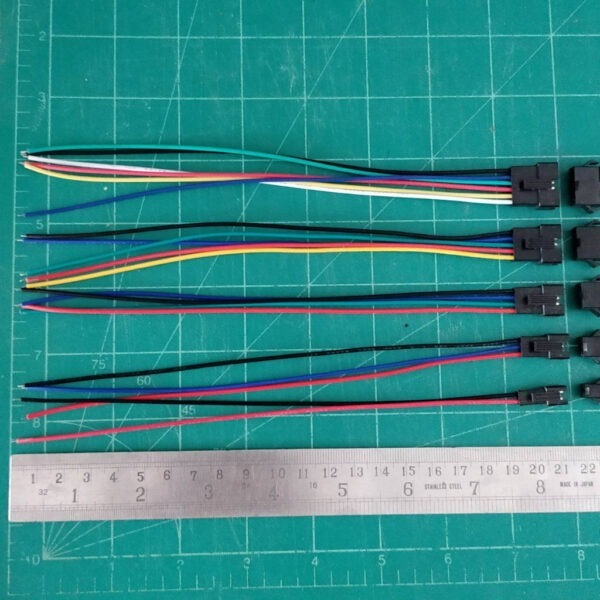 (1 ชุด) สายปลั๊ก สาย JST Plug สายแบต รถไฟฟ้า ตัวผู้ ตัวเมีย รุ่น SM2.54 2P ถึง 6P ยาว 20cm #แบบ B 20cm - Image 3