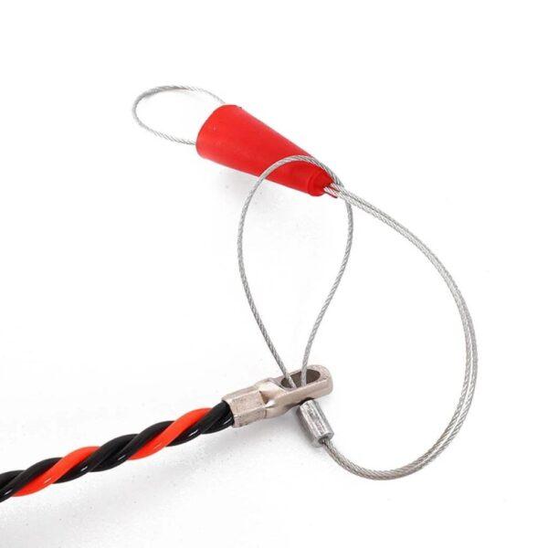 ตะกร้อ ลวดคล้องสาย ลวดสลิง Quick Cable Tight ฟิตเทป Fish Tape ลวดดึงสาย Wire Puller Lead Cable (1 เส้น) - Image 5