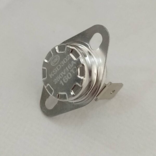 เทอร์โมสตัท Thermostat สวิทช์ ควบคุม อุณหภูมิ เซรามิค Ceramic 16A 250V 30°C ถึง 180°C #KSD302 NO ขางอ 90 16A (1 ตัว) - Image 2