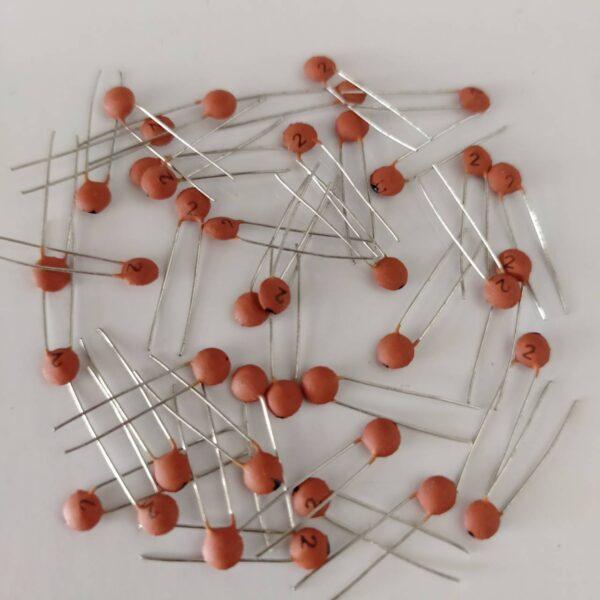 (แพ็ค 5 ตัว) ตัว C ตัวเก็บประจุ คาปาซิเตอร์ Ceramic Disc Capacitor 50V #CD-Capacitor - Image 2