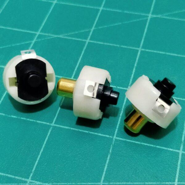 สวิทช์ ไฟฉาย กดติด-กดดับ ปุ่มกด ON-OFF Flashlight Switch 20x25mm #C8-20mm (1 ตัว) - Image 2