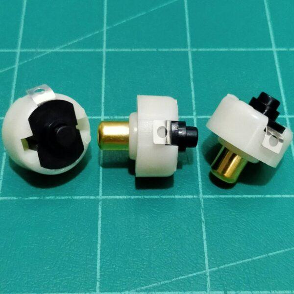 สวิทช์ ไฟฉาย กดติด-กดดับ ปุ่มกด ON-OFF Flashlight Switch 20x25mm #C8-20mm (1 ตัว) - Image 3