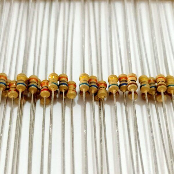 (5 ตัว) ตัว R ตัวต้านทาน รีซิสเตอร์ Carbon Film Resistor 1/8W 0.125W 1/6W 5% 0R ถึง 51R #CF 1/8W - Image 2