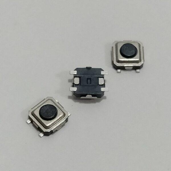 สวิทช์ กดติด-ปล่อยดับ ปุ่มกด SMD Push Button Switch ไมโครสวิทช์ TACT Switch #S4P 3x3xHmm (1 ตัว) - Image 2