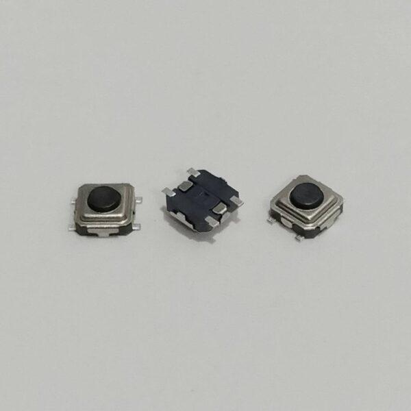 สวิทช์ กดติด-ปล่อยดับ ปุ่มกด SMD Push Button Switch ไมโครสวิทช์ TACT Switch #S4P 3x3xHmm (1 ตัว)