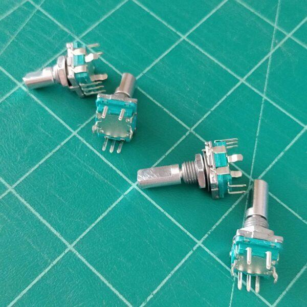 โวลลุ่ม วอลลุ่ม ดิจิตอล Rotary Encoder Audio Digital Potentiometer Volume หมุนรอบตัวเองได้ #EC11 VD5PA (1 ตัว) - Image 2