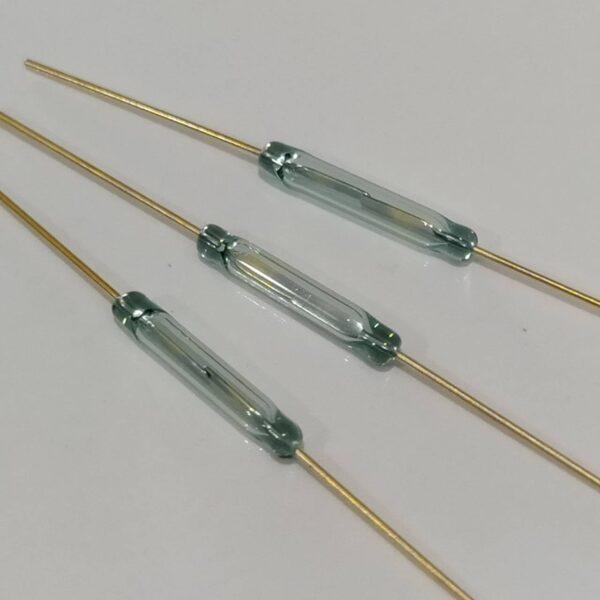 Reed Switch สวิทช์ แม่เหล็ก สวิทช์เซ็นเซอร์ Magnetic Switch NO 2x14mm #MKA14103 (1 ตัว) - Image 2