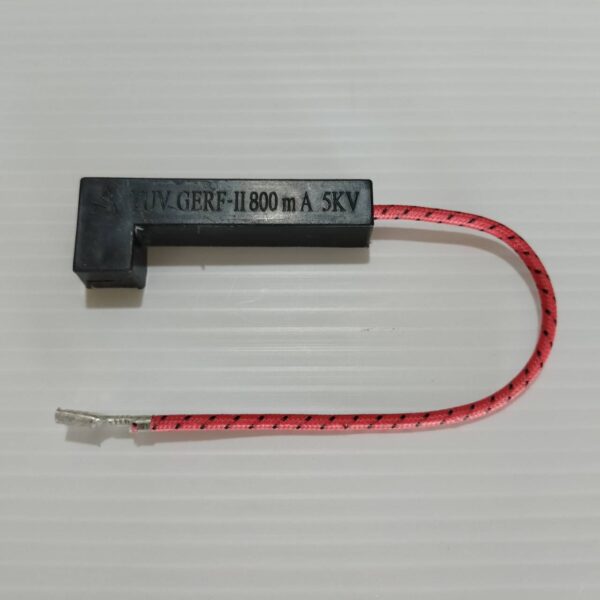 ฟิวส์ กระบอกฟิวส์ ไมโครเวฟ เตาอบ Microwave Fuse 700mA 800mA 900mA 5kV 0.7A 0.8A 0.9A #สายกระบอกฟิวส์ MW ดำ (1 ตัว) - Image 4