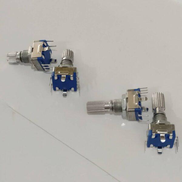 โวลลุ่ม วอลลุ่ม ดิจิตอล Rotary Encoder Audio Digital Potentiometer Volume หมุนรอบตัวเองได้ #EC11 VP5PB (1 ตัว)