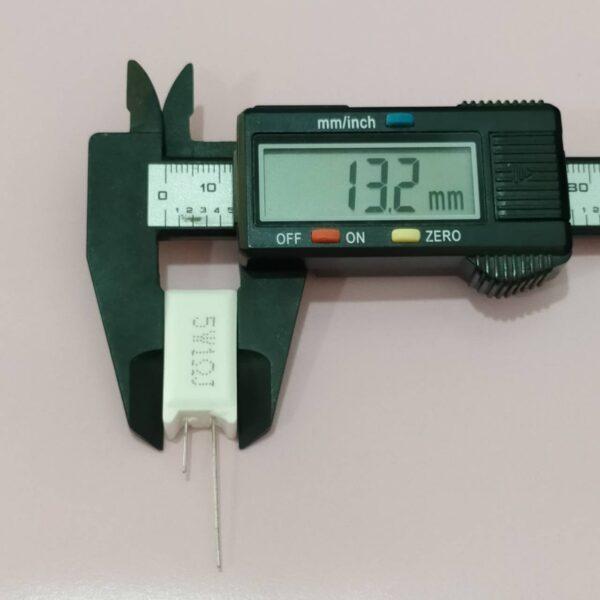 ตัว R ตัวต้านทาน เซรามิค ซีเมนต์ กระเบื้อง Ceramic Cement Resistor 5W #CR 5W แนวตั้ง (1 ตัว) - Image 3