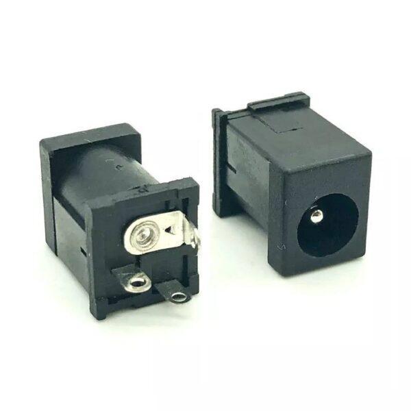 DC Socket ซ็อคเก็ต 5.5x2.1mm/2.5mm แจ็ค ดีซีแจ็ค DC Jack ปลั๊ก DC Plug Connector 3 ขา DC-012A #S-DC012A (1 ตัว)