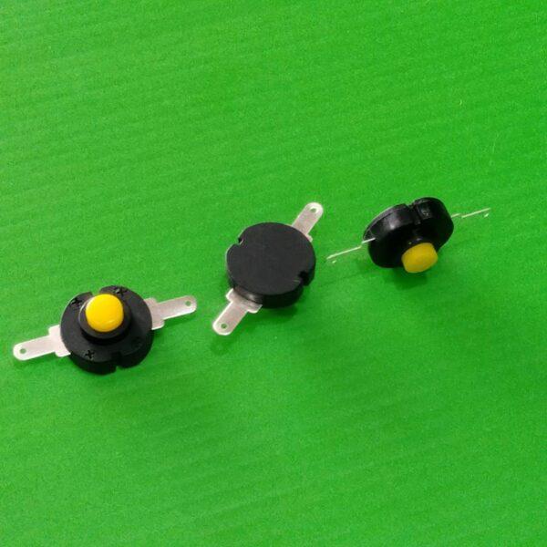 สวิทช์ ไฟฉาย ปุ่มกด กดติด-กดดับ ON-OFF Flashlight Switch SMD Push Button Switch 2 ขา 14x13x8.2mm #TZ1413 (1 ตัว)