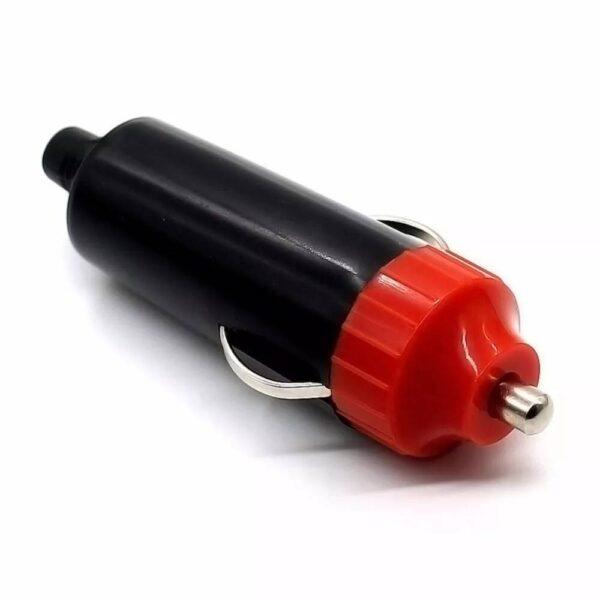 ที่จุดบุหรี่ รถยนต์ หัวแจ็ค ปลั๊ก ซ็อคเก็ต แจ็ค S กระแสไฟสูง Jack Plug 20x75mm #แจ็ค S แดง (1 ตัว)