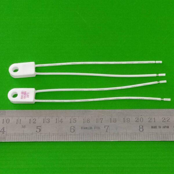 ฟิวส์ เทอร์โมฟิวส์ RH 95°C 115°C 125°C 130°C 135°C 150°C 180°C Temperature Fuse Thermal Fuse #CTF-RH15A (1 ตัว) - Image 2