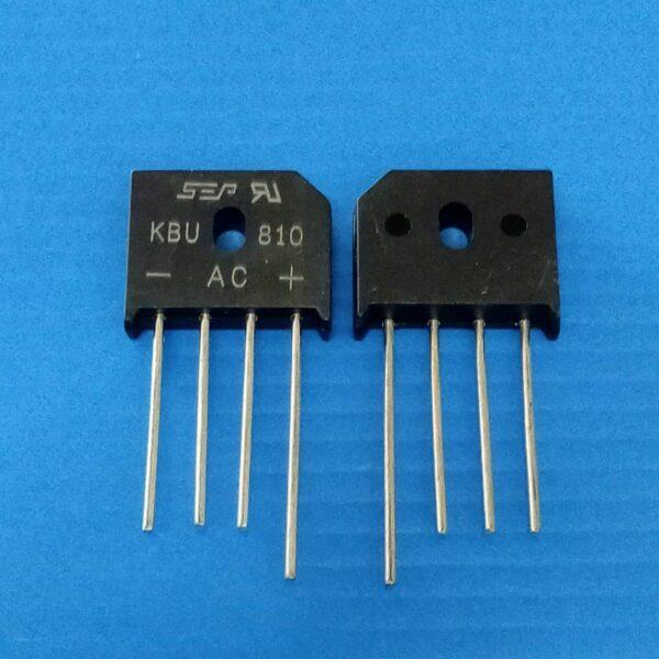 ไอซี ไดโอดบริดจ์ ไดโอดเรียงกระแส บริดจ์เรคติไฟร์ วงจรเรียงกระแส Diode Bridge Rectifier IC #KBU Series (1 ตัว) - Image 2