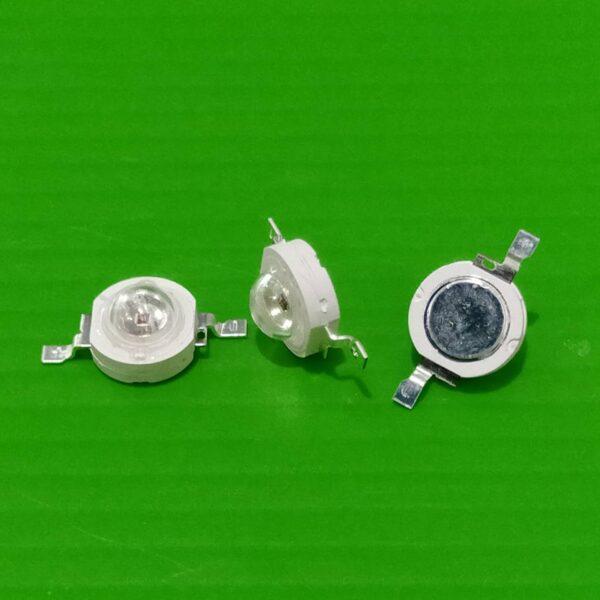 ไฟกระดุม หลอดไฟ LED ลูกปัด LED High Power LED Bead Downlight Spotlight SMD 2pin 3-3.2V 1W #LED HP1W (1 ตัว) - Image 2