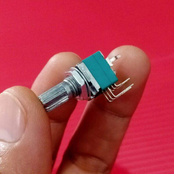 โวลลุ่ม วอลลุ่ม โพเทนชิโอมิเตอร์ Potentiometer R097 RK097 RK097G 6pin แนวตั้ง 15mm B1K ถึง B1M #RK097G 6VP-15mm (1 ตัว) - Image 3