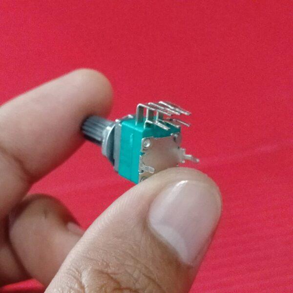 โวลลุ่ม วอลลุ่ม โพเทนชิโอมิเตอร์ Potentiometer R097 RK097 RK097G 6pin แนวตั้ง 15mm B1K ถึง B1M #RK097G 6VP-15mm (1 ตัว) - Image 4