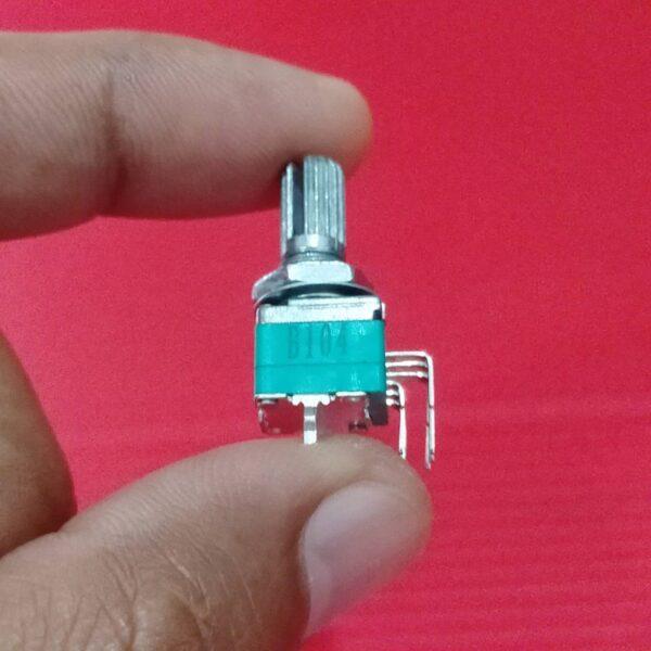 โวลลุ่ม วอลลุ่ม โพเทนชิโอมิเตอร์ Potentiometer R097 RK097 RK097G 6pin แนวตั้ง 15mm B1K ถึง B1M #RK097G 6VP-15mm (1 ตัว) - Image 2