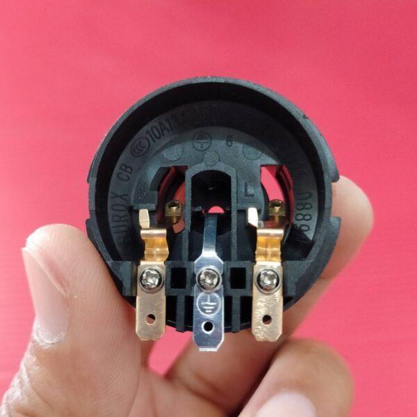 เทอร์โมสตัท สวิทช์ ซ็อคเก็ต เต้ารับ กาต้มน้ำ กาน้ำร้อน Thermostat Electric kettle Switch U889F D889N 13A 250VAC #889-B - Image 5