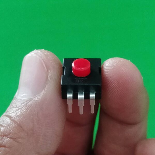 สวิตช์ ปุ่มกด ไฟฉาย Flashlight Switch ON-OFF-ON-OFF DIP 3pin 12x12x9.5mm #1212-223DB (1 ตัว) - Image 3