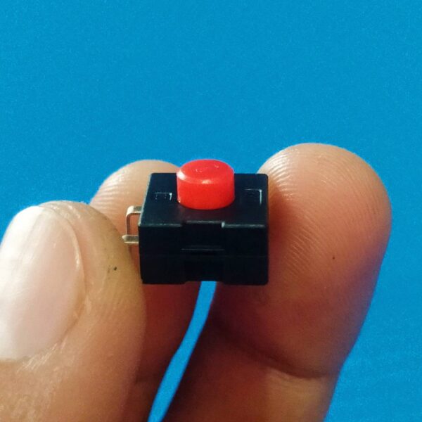 สวิตช์ ปุ่มกด ไฟฉาย Flashlight Switch ON-OFF DIP 2pin 12x12x9.5mm #1212-112DB (1 ตัว) - Image 5