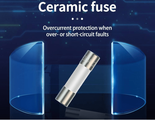 (2 ตัว) ฟิวส์ มัลติมิเตอร์ มิเตอร์ เครื่องมือวัด เซรามิค Ceramic Meter Fuse 10A 20A 200mA 600mA #CF-ANENG - Image 4