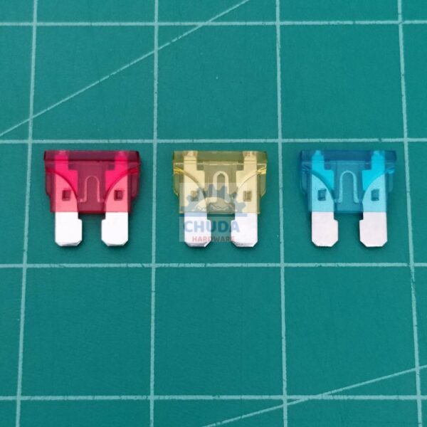 ฟิวส์ รถยนต์ Standard Fuse DC 12V 24V 10-32V 1A ถึง 50A #Standard Fuse (1 ตัว)