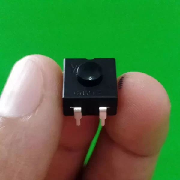 สวิทช์ กดติด-กดดับ ปุ่มกด ไฟฉาย Flashlight Switch ON-OFF DIP 2pin 2 ขา 12x12x9mm #YT1212-112YB (1 ตัว) - Image 2