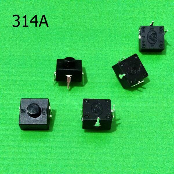 สวิทช์ ปุ่มกด ไฟฉาย Flashlight Switch DIP 4 ขา 12x12x9mm กดบน #314A #214A (1 ตัว) - Image 2