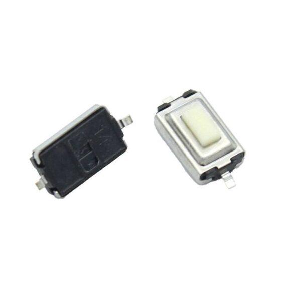 สวิทช์ ปุ่มกด SMD Push Button Switch ไมโครสวิทช์ TACT Switch กดติด-ปล่อยดับ #S2P 3.7x6x2.5mm (1 ตัว) - Image 2