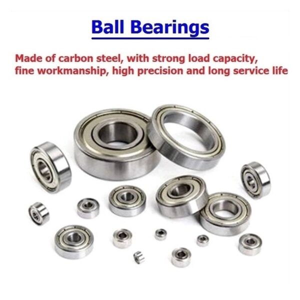 แบริ่ง ตลับลูกปืน ลูกปืน Bearing พัดลม ล้อ รถเข็น จักรยาน มอไซด์ รถยนต์ แกน 9mm 609Z 629Z #GBB9-Z (1 ตัว) - Image 4