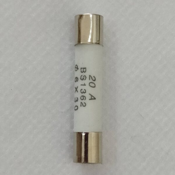 ฟิวส์ เซรามิค กระเบื้อง Ceramic Fuse 6x30mm 250V 0.5A ถึง 30A #C6x30-BS1362 (1 ตัว) - Image 2