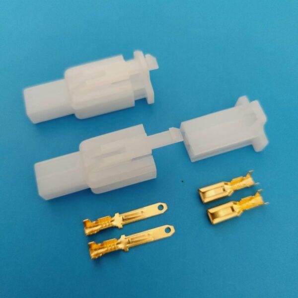 ปลั๊ก รถยนต์ ปลั๊กต่อสาย ปลั๊กเสียบ ขั้วต่อสาย Wire Connector Terminal Plug 2P 3P 4P 6P 9P #WP-2.8mm (1 ชุด)