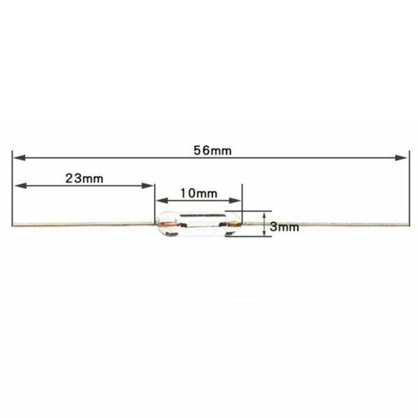 ฟิวส์ หางหนู 2 ขา แก้ว บัดกรี Full Glass Fuse 3x10mm 250V 0.5A 1A 1.5A 2A 2.5A 3A 4A 5A #PG3x10 (1 ตัว) - Image 4